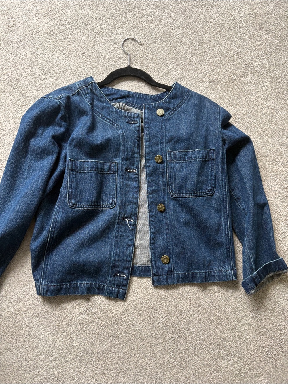 Frame Denim Jacket - Blue - Picture 1 of 1
